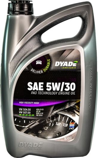 DYADE Lubricants 575539 Engine oil DYADE Lubricants Zedix PAO 5W-30, 4L 575539: Buy near me at 2407.PL in Poland at an Affordable price!