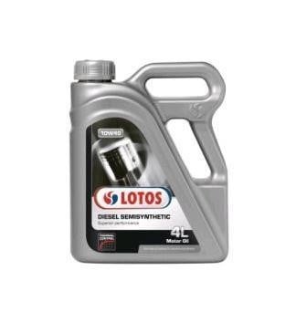 Lotos WF-K400N40-0H0 Моторное масло Lotos Diesel Semisynthetic 10W-40, 4л WFK400N400H0: Отличная цена - Купить в Польше на 2407.PL!