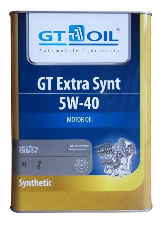 Gt oil 880 905940 741 7 Engine oil Gt oil GT Extra Synt 5W-40, 4L 8809059407417: Buy near me at 2407.PL in Poland at an Affordable price!