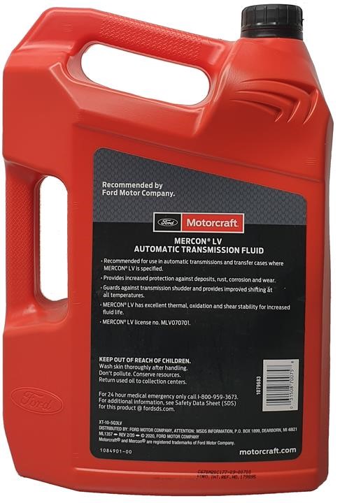 Motorcraft Automatic Transmission Fluid XT105Q3LV