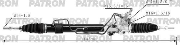 Patron PSG3178 Рулевой механизм PSG3178: Отличная цена - Купить в Польше на 2407.PL!