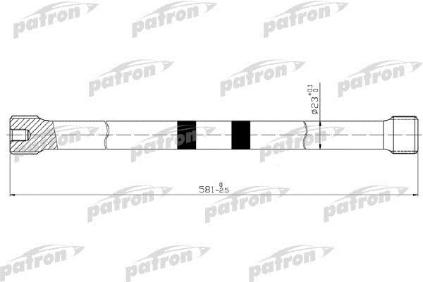 Patron PTB1004 Suspension torsion bar mounting bracket PTB1004: Buy near me in Poland at 2407.PL - Good price!