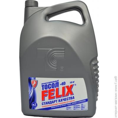 Felix 4606532001537 Antifreeze Felix Standard G11 blue, ready for use -45, 10l 4606532001537: Buy near me in Poland at 2407.PL - Good price!
