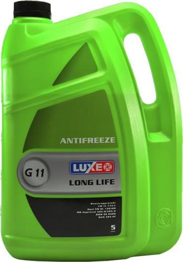 Luxe 666 Antifreeze Luxe G11 green, 5L 666: Buy near me at 2407.PL in Poland at an Affordable price!