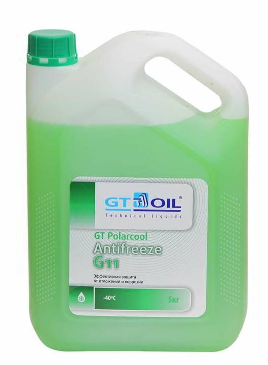 Gt oil 195 003221 401 4 Antifreeze Gt oil G11 green, 5L 1950032214014: Buy near me in Poland at 2407.PL - Good price!