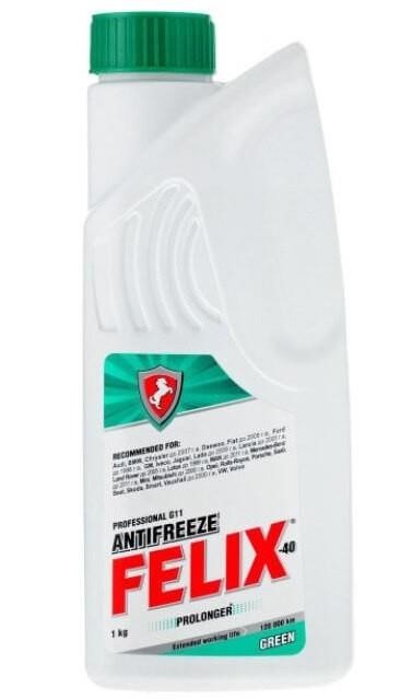 Felix 4606532004194 Antifreeze Felix PROLONGER G11 green, concentrate, 1L 4606532004194: Buy near me at 2407.PL in Poland at an Affordable price!