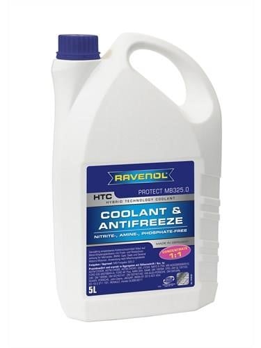 Ravenol 1410120-005-01-999 Antifreeze RAVENOL HTC CONCENTRATE PROTECT MB325.0 -80°C blue, concentrate, 5L 141012000501999: Buy near me in Poland at 2407.PL - Good price!
