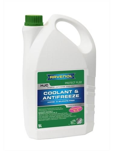 Ravenol 1410122-005-01-999 Antifreeze RAVENOL HJC CONCENTRATE PROTECT FL22 -80°C green, concentrate, 5L 141012200501999: Buy near me in Poland at 2407.PL - Good price!