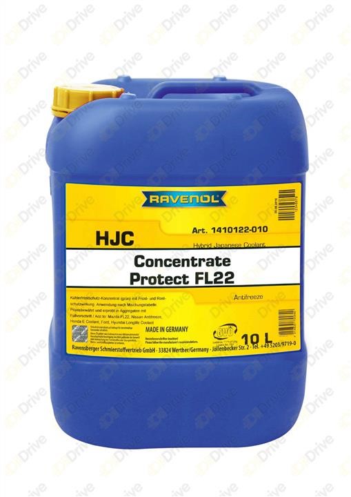 Ravenol 1410122-010-01-999 Antifreeze RAVENOL HJC CONCENTRATE PROTECT FL22 -80°C green, concentrate, 10L 141012201001999: Buy near me in Poland at 2407.PL - Good price!