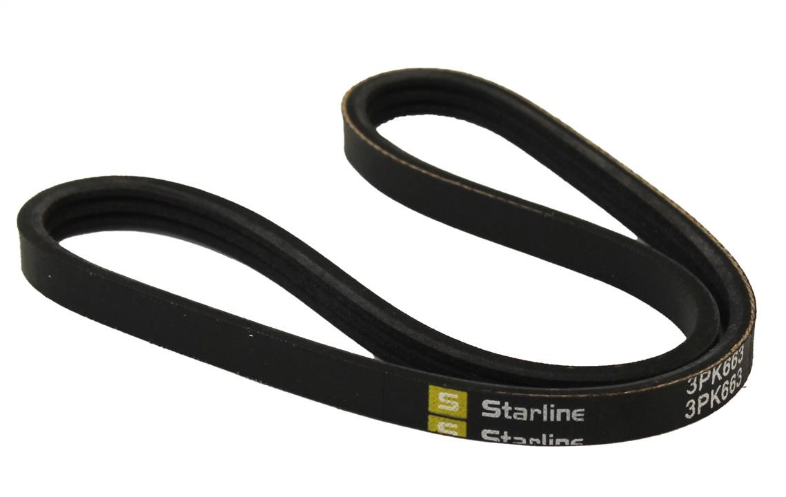 StarLine SR 3PK663 V-ribbed belt 3PK663 SR3PK663: Buy near me in Poland at 2407.PL - Good price!