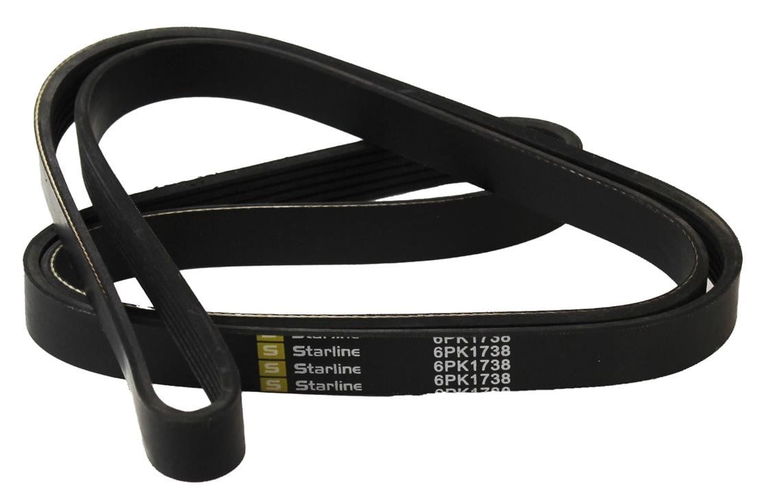 StarLine SR 6PK1738 V-ribbed belt 6PK1738 SR6PK1738: Buy near me in Poland at 2407.PL - Good price!