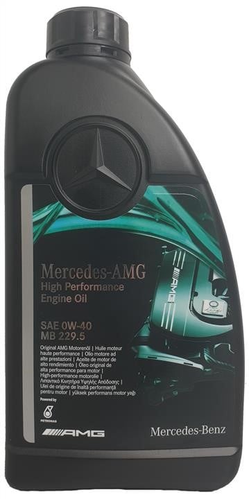Mercedes A 000 989 93 02 11 ACCE Моторна олива Mercedes High Performance 0W-40, 1л A000989930211ACCE: Приваблива ціна - Купити у Польщі на 2407.PL!