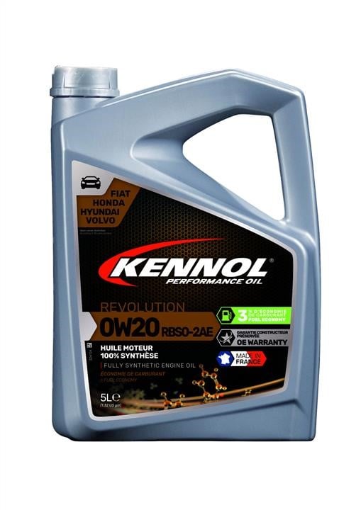 Kennol 192453 Моторное масло Kennol Revolution RBSO-2AE 0W-20, 5л 192453: Отличная цена - Купить в Польше на 2407.PL!