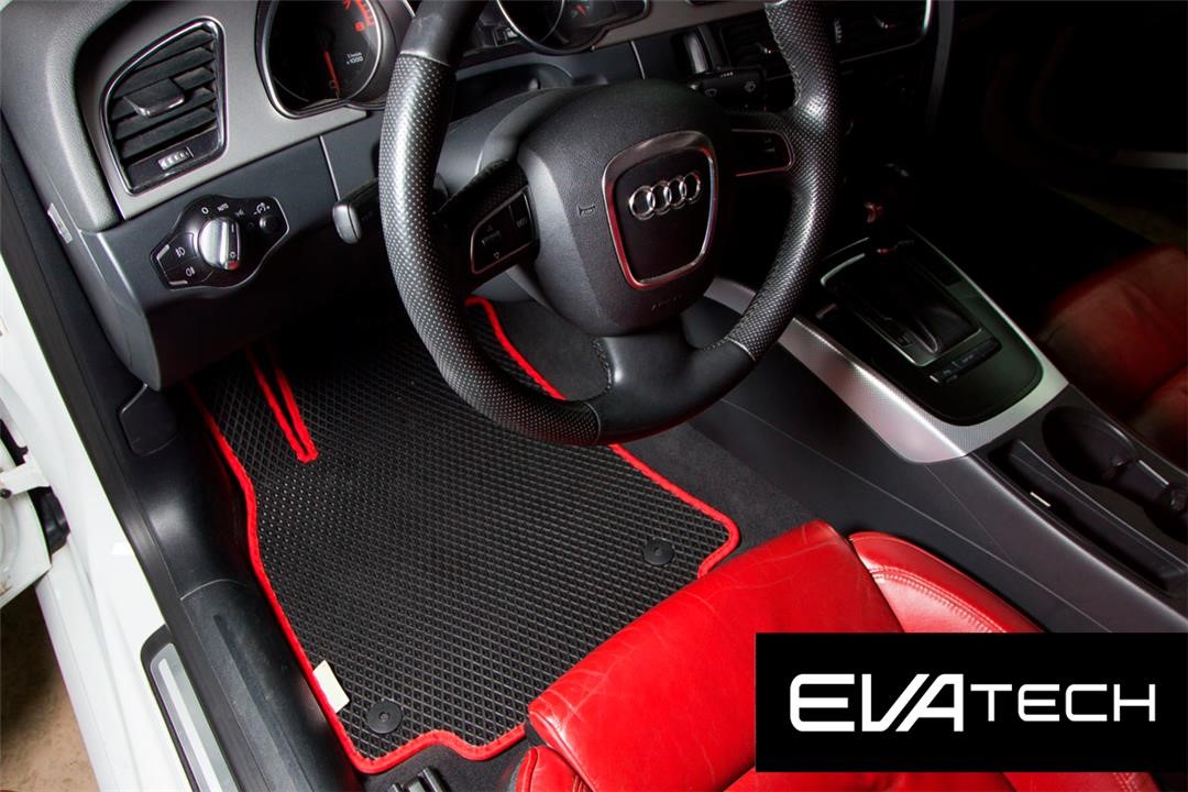 EVAtech EADI10009CBR Floor mats EVAtech for Audi A5, 1 generation (8T), (11-16), compartment, black EADI10009CBR: Buy near me in Poland at 2407.PL - Good price!