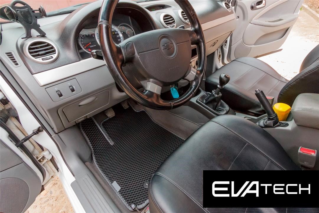 EVAtech ECLT10046CBG Floor mats EVAtech for Chevrolet Lacetti, black ECLT10046CBG: Buy near me in Poland at 2407.PL - Good price!