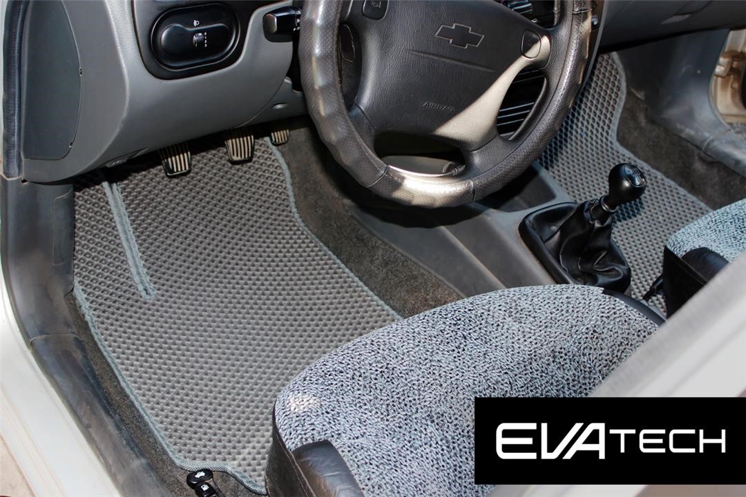 EVAtech ECLT10047CGG Floor mats EVAtech for Chevrolet Lanos, gray ECLT10047CGG: Buy near me in Poland at 2407.PL - Good price!