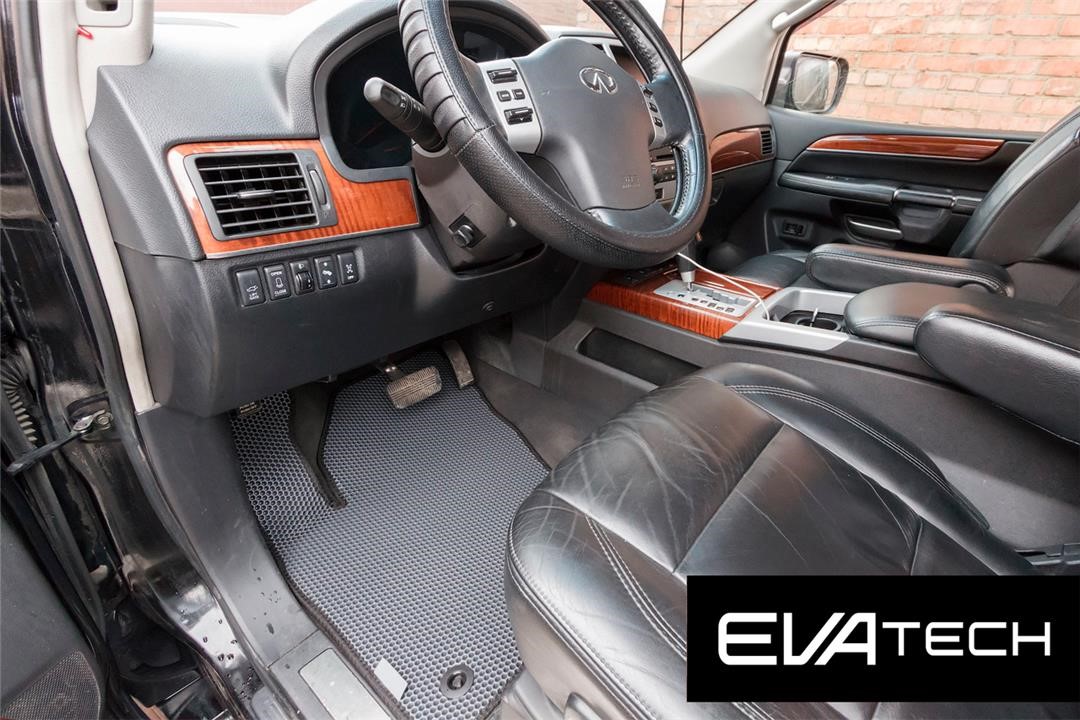 EVAtech EINF10128CGB Floor mats EVAtech for Infiniti QX56, 1 generation (JA60), 7 places, gray EINF10128CGB: Buy near me at 2407.PL in Poland at an Affordable price!