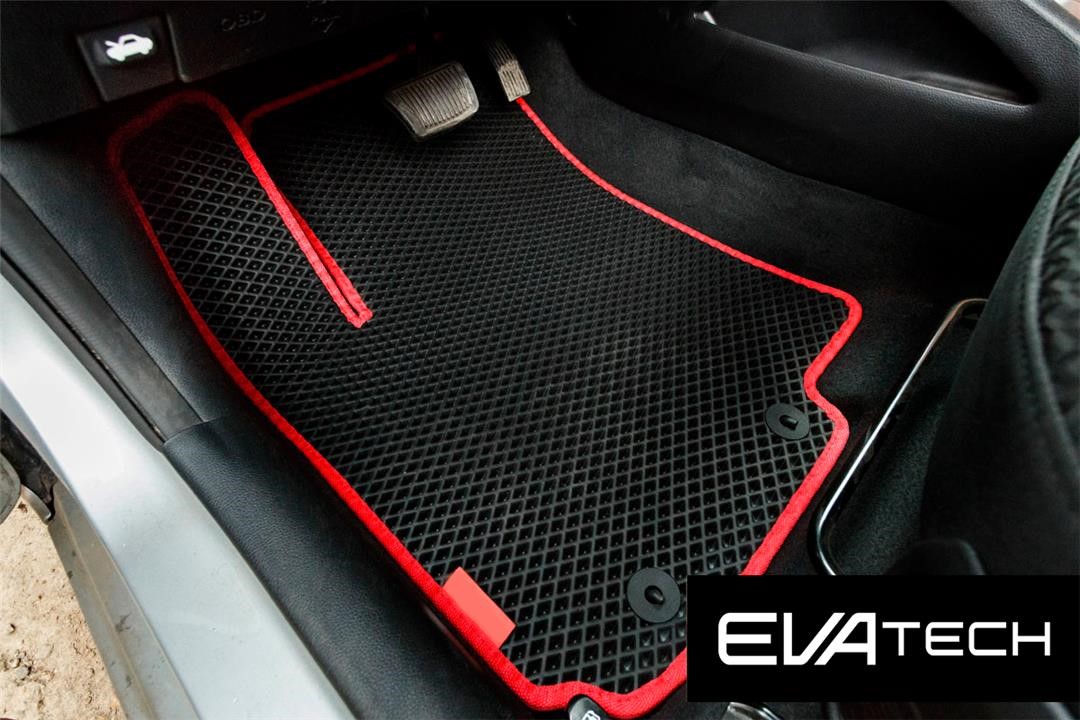 EVAtech EKIA10150CBR Floor mats EVAtech for Kia Rio (2011-), black EKIA10150CBR: Buy near me in Poland at 2407.PL - Good price!