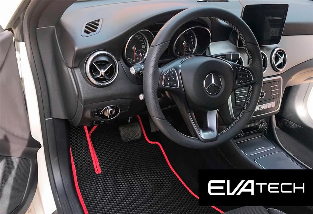 EVAtech EMRC10200CBR Floor mats EVAtech for Mercedes-Benz CLA-Class 200, Urban, (2016-), black EMRC10200CBR: Buy near me at 2407.PL in Poland at an Affordable price!