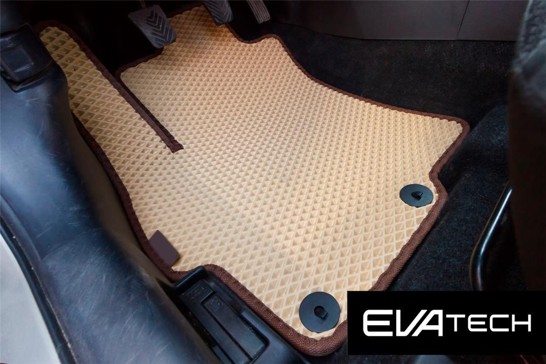 EVAtech EMTS10218CBB Floor mats EVAtech for Mitsubishi Lancer 10, beige EMTS10218CBB: Buy near me in Poland at 2407.PL - Good price!