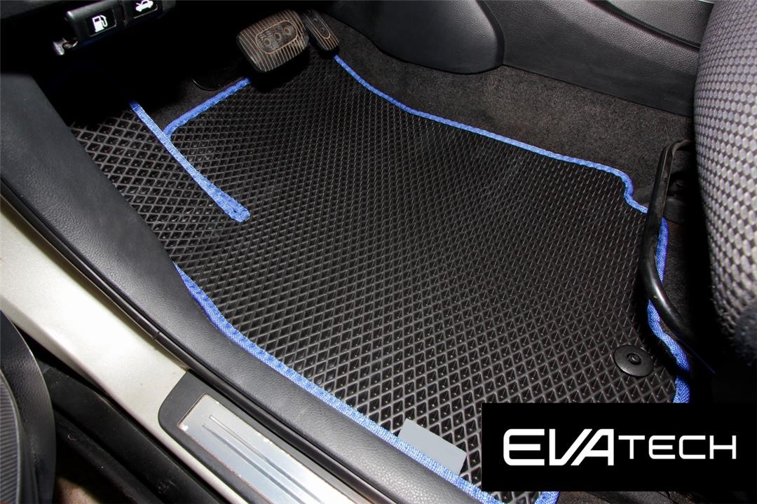 EVAtech ENSN10243CBB Floor mats EVAtech for Nissan Tiida, hatchback (07-14), (C11), black ENSN10243CBB: Buy near me in Poland at 2407.PL - Good price!