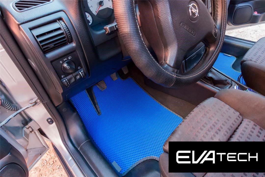 EVAtech EOPL10248CBB Floor mats EVAtech for Opel Astra G (station wagon), Manual transmission, blue EOPL10248CBB: Buy near me in Poland at 2407.PL - Good price!