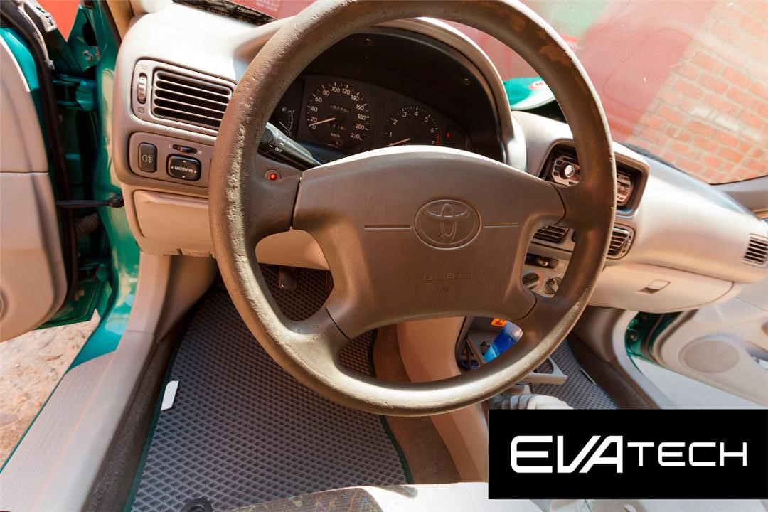EVAtech ETYT10315CGB Килимки в салон EVAtech для Toyota Corolla (97-01), сірі ETYT10315CGB: Приваблива ціна - Купити у Польщі на 2407.PL!