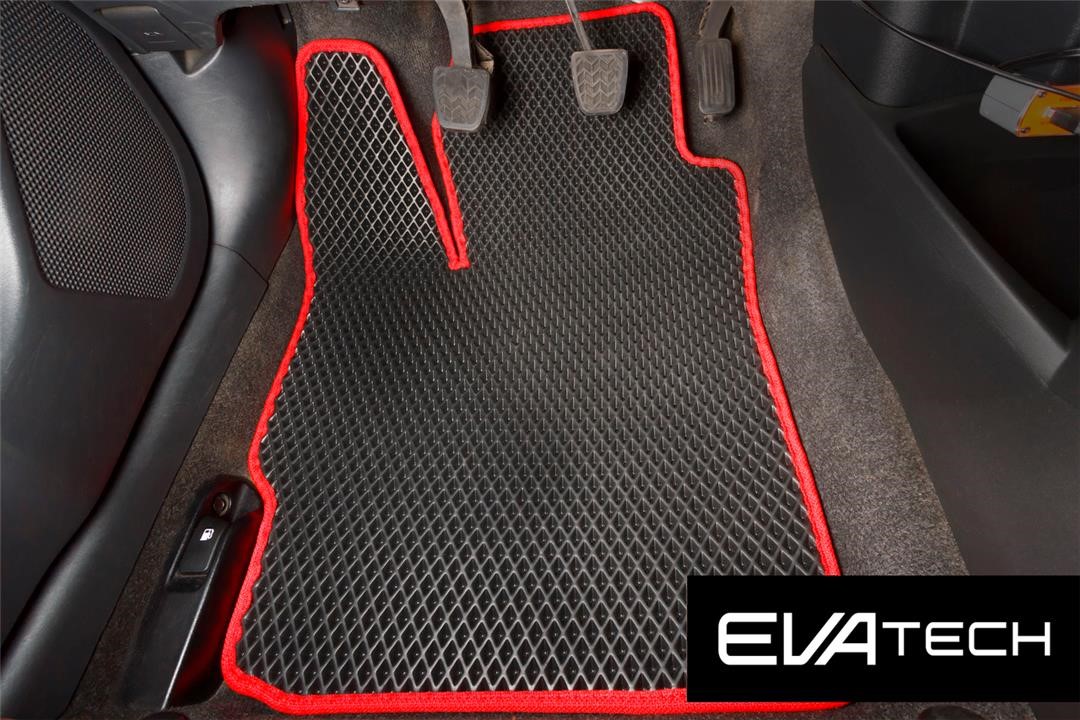EVAtech ETYT10344CBR Floor mats EVAtech for Toyota Yaris 2 generation, (2005-), 5 doors, black ETYT10344CBR: Buy near me in Poland at 2407.PL - Good price!