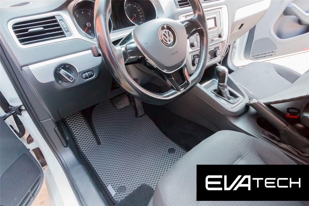 EVAtech EVLW10351CGB Килимки в салон EVAtech для Volkswagen Jetta 6 покоління (2011-) для АКПП, сірі EVLW10351CGB: Приваблива ціна - Купити у Польщі на 2407.PL!