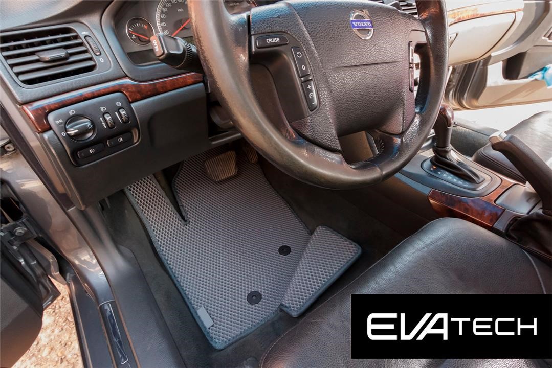 EVAtech EVLV10369CGG Floor mats EVAtech for Volvo S80, 1 generation (TS), (98-06), gray EVLV10369CGG: Buy near me in Poland at 2407.PL - Good price!