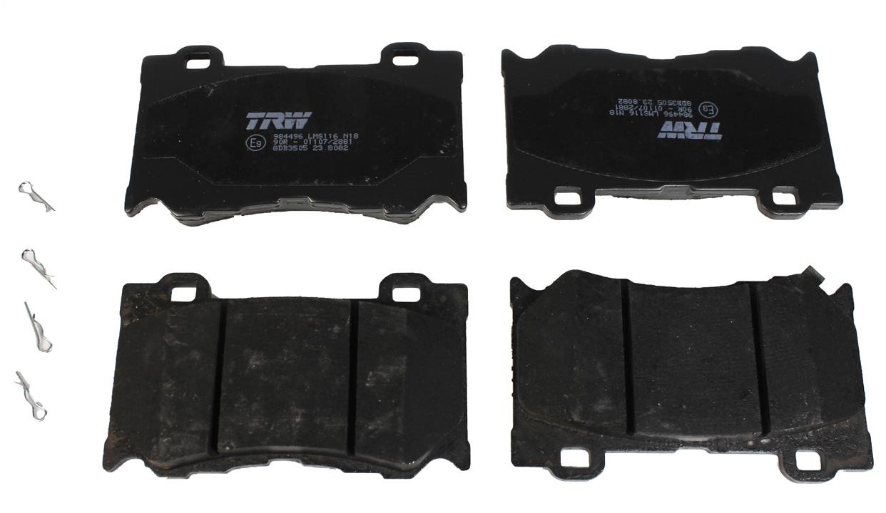 TRW GDB3505 TRW COTEC disc brake pads, set GDB3505: Buy near me in Poland at 2407.PL - Good price!