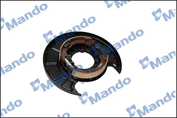Mando EX582702B000 Brake shield with pads assembly EX582702B000: Buy near me in Poland at 2407.PL - Good price!