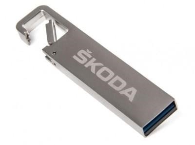 VAG 000 087 620 P Флешка Skoda Logo Flash drive USB, 32Gb, V2 000087620P: Приваблива ціна - Купити у Польщі на 2407.PL!
