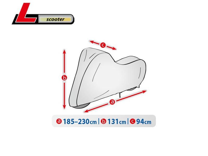 Чехол-тент для скутера размер L, Scooter Kegel-Blazusiak 5-4162-248-3020