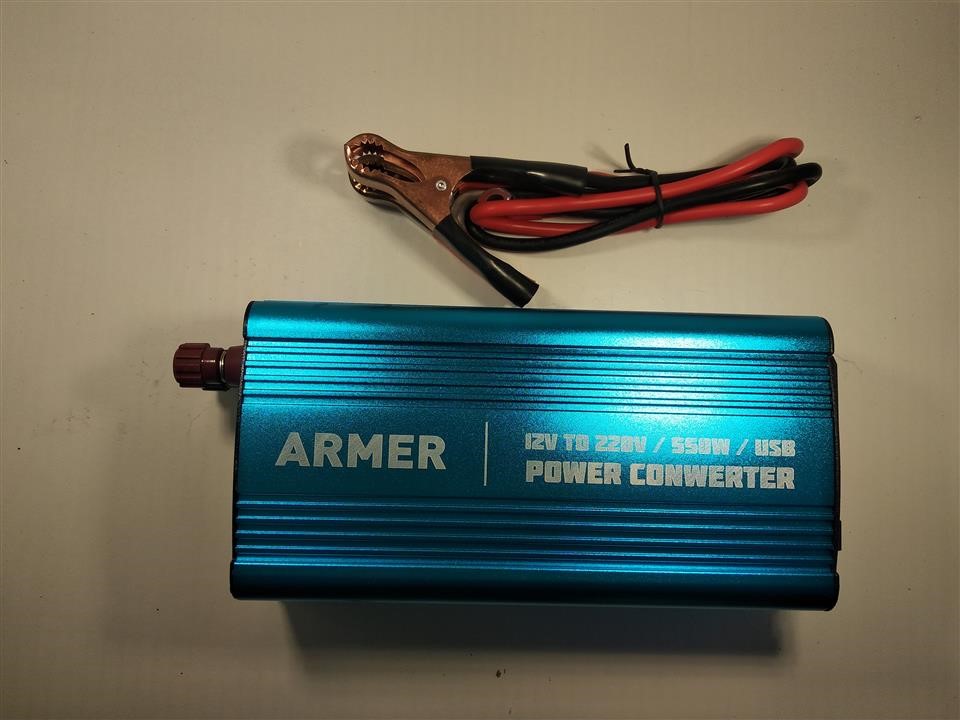 Armer ARM-PI600 Przetwornica napięcia Armer 12V/220V, 550W, USB ARMPI600: Atrakcyjna cena w Polsce na 2407.PL - Zamów teraz!