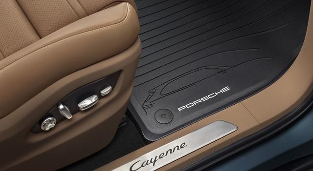 Porsche 9Y0 044 801 1E0 Коврики салона Porsche Cayenne (9YA) 2018- черные резиновые 4шт 9Y00448011E0: Отличная цена - Купить в Польше на 2407.PL!