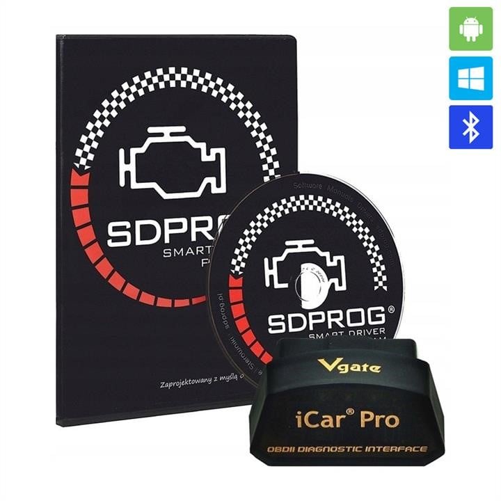 SDPROG 5906874578322 Программное обеспечение SDPROG + iCar PRO Bluetooth 3.0 5906874578322: Отличная цена - Купить в Польше на 2407.PL!