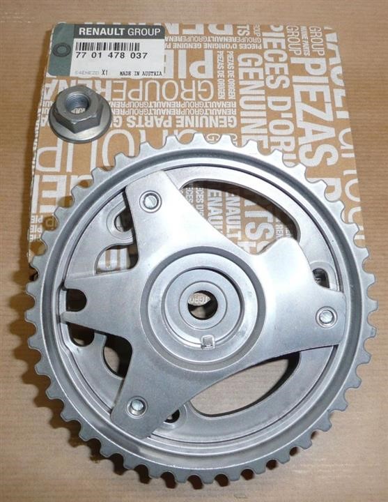 Sprocket-camshaft Renault 77 01 478 037