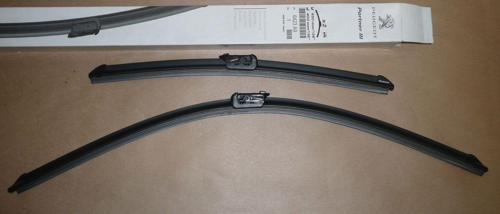 Citroen/Peugeot 6423 A9 Frameless wiper set 650/400 6423A9: Buy near me in Poland at 2407.PL - Good price!
