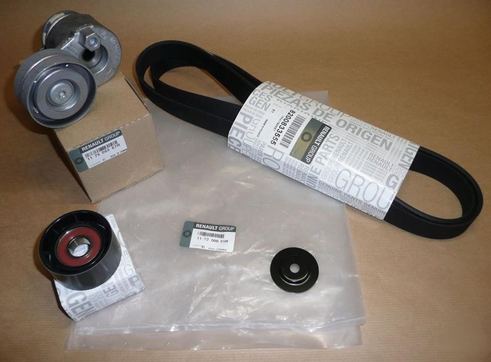 Renault 11 72 000 51R Drive belt kit 117200051R: Buy near me at 2407.PL in Poland at an Affordable price!