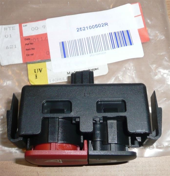 Renault 25 21 005 02R Alarm button 252100502R: Buy near me in Poland at 2407.PL - Good price!