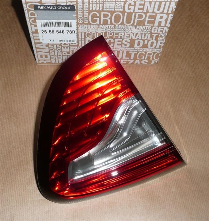Renault 26 55 540 78R Combination Rearlight 265554078R: Buy near me in Poland at 2407.PL - Good price!