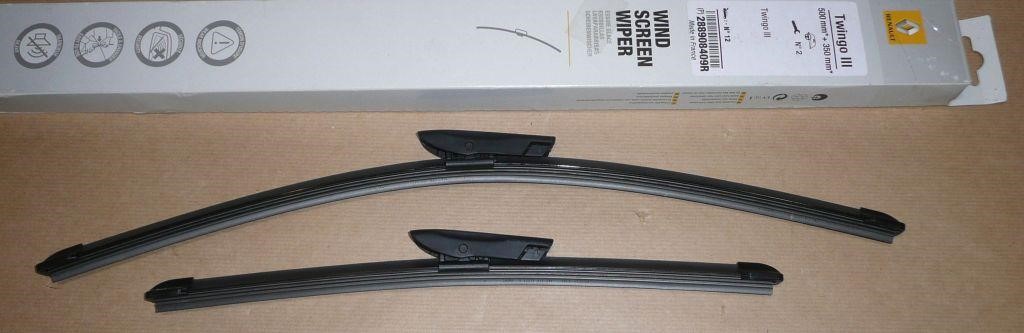 Renault 28 89 084 09R Set of frameless wiper blades 500/350 288908409R: Buy near me in Poland at 2407.PL - Good price!