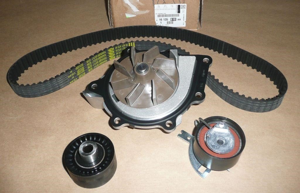 Citroen/Peugeot 16 135 618 80 TIMING BELT KIT WITH WATER PUMP 1613561880: Buy near me in Poland at 2407.PL - Good price!