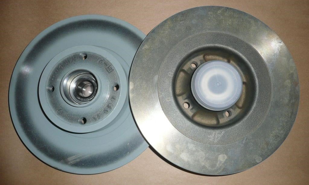 Brake disc, set of 2 pcs. Renault 43 20 049 43R