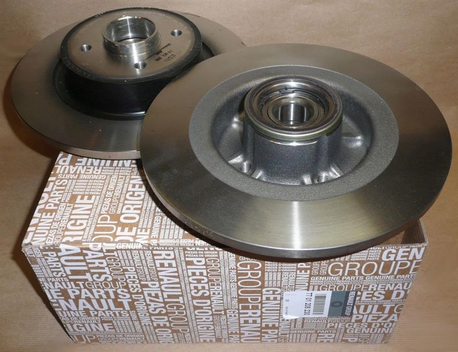 Renault 77 01 208 230 Brake disc 7701208230: Buy near me at 2407.PL in Poland at an Affordable price!