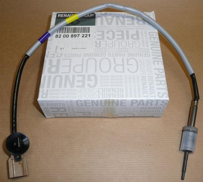 Renault 82 00 897 221 Exhaust gas temperature sensor 8200897221: Buy near me in Poland at 2407.PL - Good price!