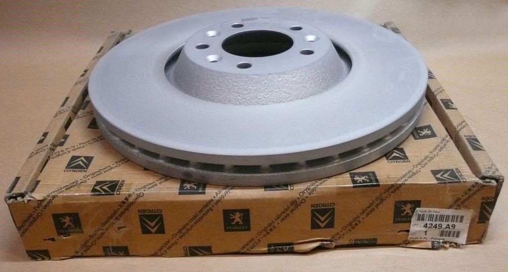 Citroen/Peugeot 4249 A9 Brake disc 4249A9: Buy near me in Poland at 2407.PL - Good price!