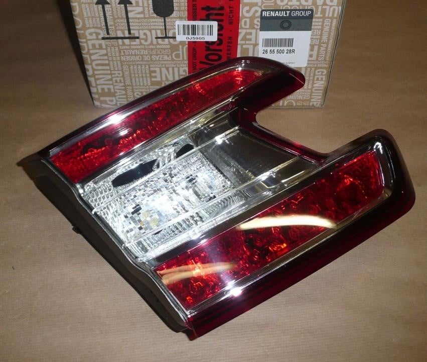 Renault 26 55 500 28R Tail lamp left 265550028R: Buy near me in Poland at 2407.PL - Good price!