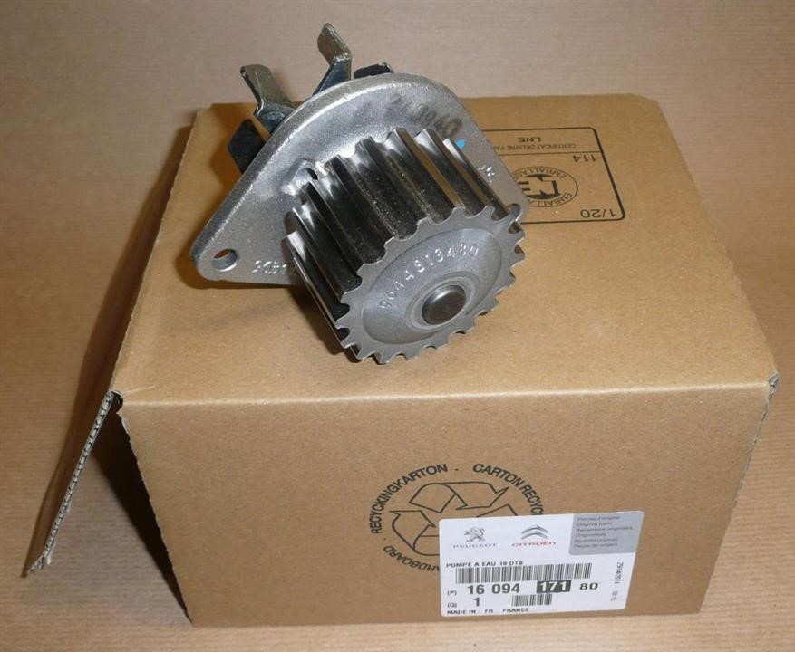 Citroen/Peugeot 16 094 171 80 Water pump 1609417180: Buy near me in Poland at 2407.PL - Good price!